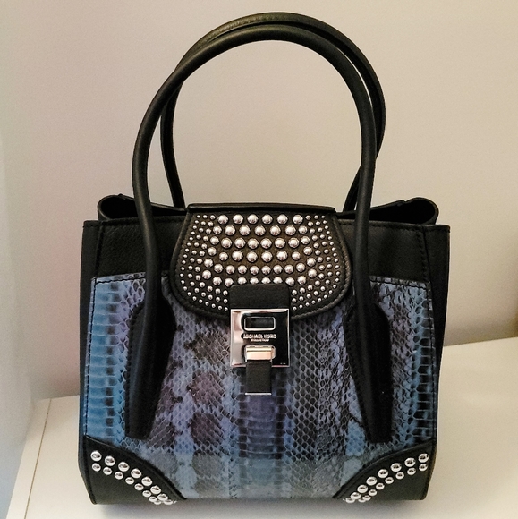 Bancroft Medium Michael Kors Collection Snakeskin - Picture 6 of 8